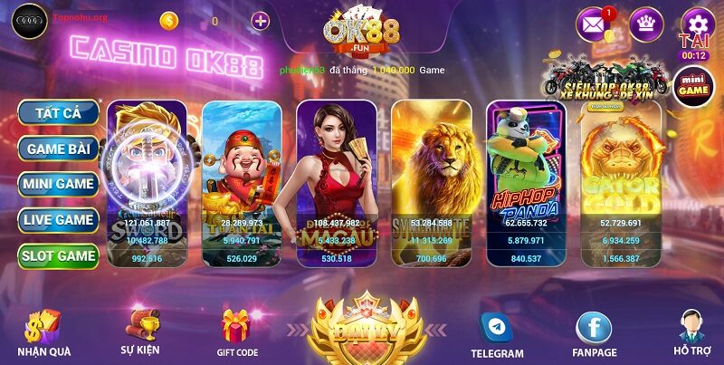 Lưu ý quan trọng nạp rút tiền tại cổng game uy tín OK88 là gì?