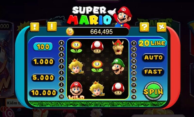 Slot Super Mario thu hút người chơi